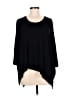 Enza Costa Black 3/4 Sleeve Top Size M (estimated) - photo 1