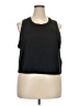 Fabletics Black Sleeveless T-Shirt Size 2X - photo 1