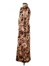 Nanushka 100% Polyester Animal Print Brown Casual Dress Size XS - photo 5