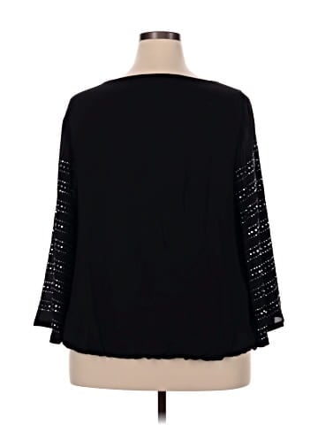 Alfani 3/4 Sleeve Blouse (view 2)