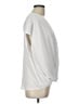 Doublju 100% Polyester White Short Sleeve Blouse Size L - photo 4