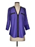 Bebe 100% Polyester Purple 3/4 Sleeve Blouse Size S - photo 1