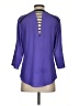 Bebe 100% Polyester Purple 3/4 Sleeve Blouse Size S - photo 2