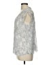 Theory Silver Sleeveless Blouse Size L - photo 5