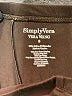 Simply Vera Vera Wang Solid Gray Active Pants Size S - photo 7