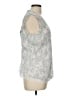 Theory Silver Sleeveless Blouse Size L - photo 4