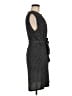 H&M Polka Dots Gray Casual Dress Size M - photo 4