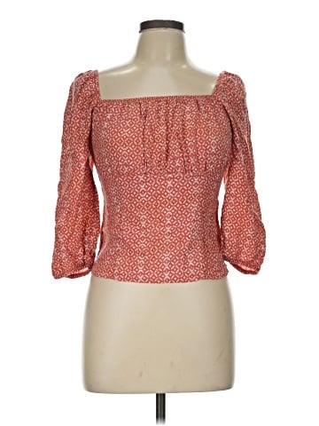 By & By 3/4 Sleeve Blouse (view 1)