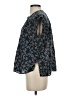 Current/Elliott Floral Black Sleeveless Button-Down Shirt Size XS (0) - photo 5
