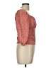 By & By 100% Elastic Orange 3/4 Sleeve Blouse Size L - photo 4