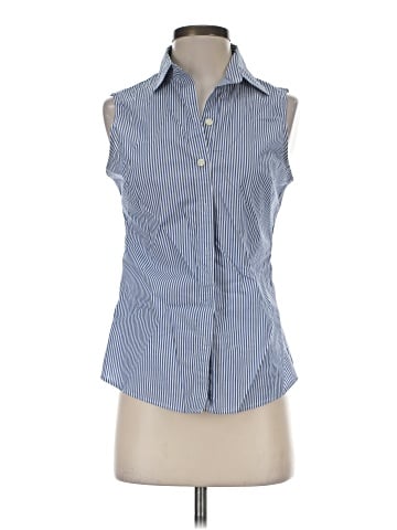 Banana Republic Factory Store Sleeveless Button-Down Shirt (view 1)