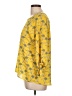 Papermoon 100% Polyester Yellow 3/4 Sleeve Blouse Size L - photo 5