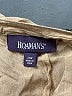 Roaman's Tan Long Sleeve Blouse Size 22 - photo 7
