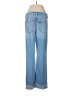 Ann Taylor LOFT 100% Cotton Hearts Blue Jeans Size 27 waist - photo 2