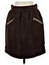 Walter 100% Polyester Solid Brown Casual Skirt Size 4 - photo 1
