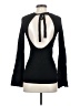 Line & Dot Black Long Sleeve Top Size XS - photo 2