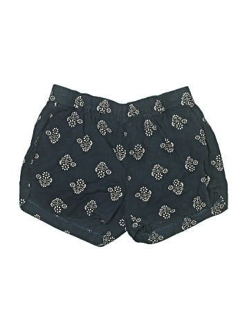 Madewell Drapey Pull-On Shorts in Flowerstamp (view 1)