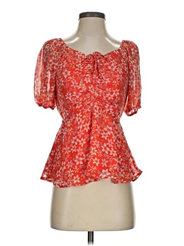 Eclair Short Sleeve Blouse (view 1)