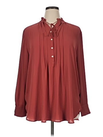 Ann Taylor LOFT Long Sleeve Blouse (view 1)