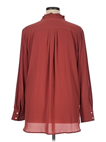 Ann Taylor LOFT Long Sleeve Blouse (view 2)