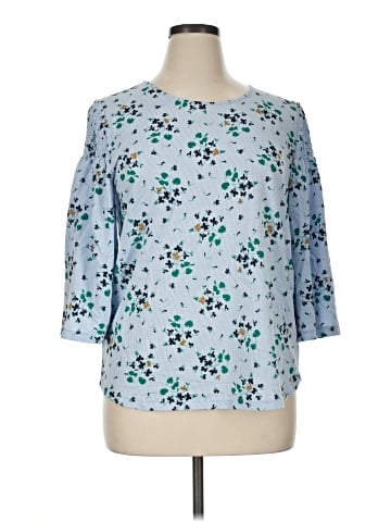 Ann Taylor 3/4 Sleeve Blouse (view 1)