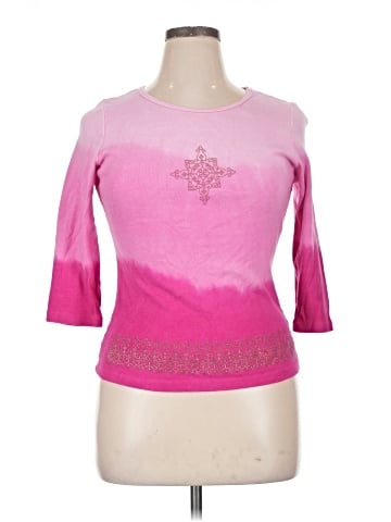 Xhilaration 3/4 Sleeve T-Shirt (view 1)