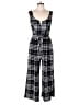 APRICOT Plaid Black Jumpsuit Size UK 12 / US 8 - photo 1