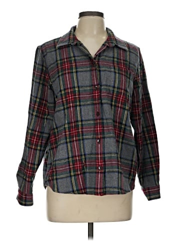 L.L.Bean Long Sleeve Button-Down Shirt (view 1)