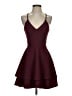 B. Smart Burgundy Cocktail Dress Size 5 - 6 - photo 1