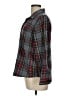 L.L.Bean 100% Cotton Plaid Gray Long Sleeve Button-Down Shirt Size L (petite) - photo 5