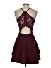 B. Smart Burgundy Cocktail Dress Size 5 - 6 - photo 2