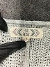 Pink Rose 100% Acrylic Gray Cardigan Size L - photo 7