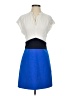 Maje Color Block Blue Casual Dress Size Sm (1) - photo 1