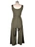 APRICOT 100% Polyester Solid Green Jumpsuit Size 12 - photo 2