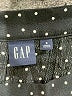 Gap 100% Rayon Polka Dots Black Casual Skirt Size 8 - photo 4