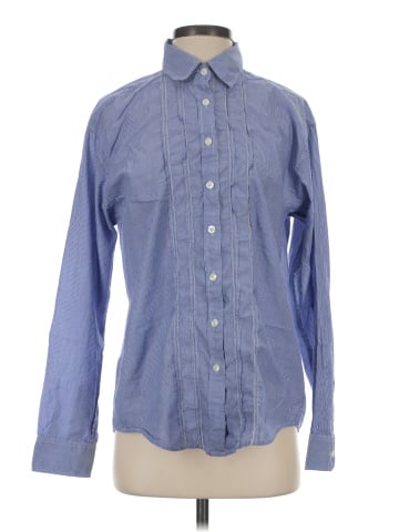 American Eagle Outfitters Long Sleeve Button-Down Shirt (view 1)