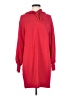 Calvin Klein Solid Red Poncho Size S - photo 1