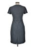 Theory Houndstooth Gray Casual Dress Size 6 - photo 2