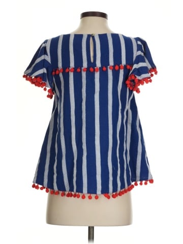 Sail to Sable Short Sleeve Blouse (view 2)
