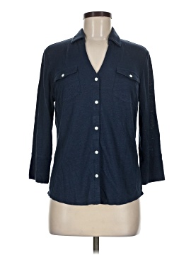 J. Mc Laughlin 3/4 Sleeve Button Down Shirt