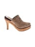 Tommy Hilfiger 100% Leather Tan Mule/Clog Size 7 1/2 - photo 1