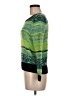 Leith Color Block Green Pullover Sweater Size M - photo 5