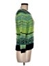 Leith Color Block Green Pullover Sweater Size M - photo 4