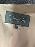 Theia Metallic Silver Cocktail Dress Size 10 - photo 7