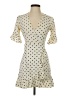 WAYF Polka Dots Ivory Cocktail Dress Size XS - photo 1