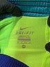 Nike 100% Polyester Color Block Blue Athletic Shorts Size XS - photo 3