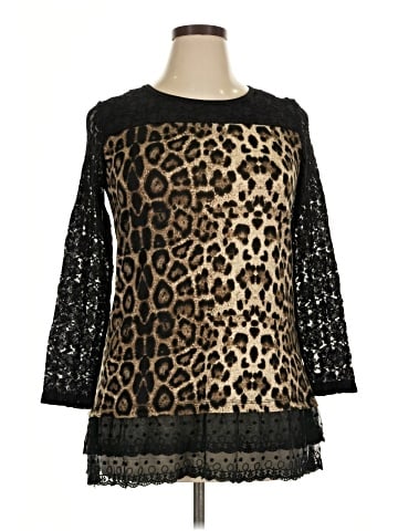 Lady Noiz 3/4 Sleeve Top (view 1)