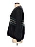 Eddie Bauer Chevron-herringbone Black Wool Pullover Sweater Size L - photo 5