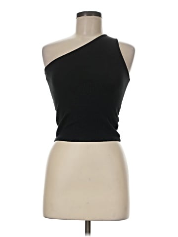 Madewell Supima&reg; Rib One-Shoulder Tank (view 1)