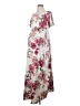 Hello Miz Floral White Casual Dress Size Sm Maternity - photo 1